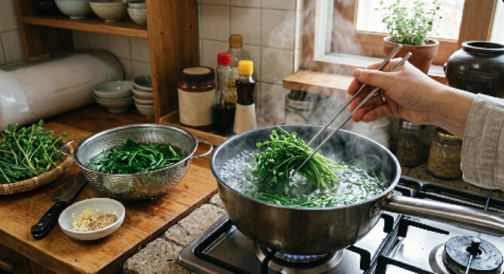 봄나물 요리 레시피