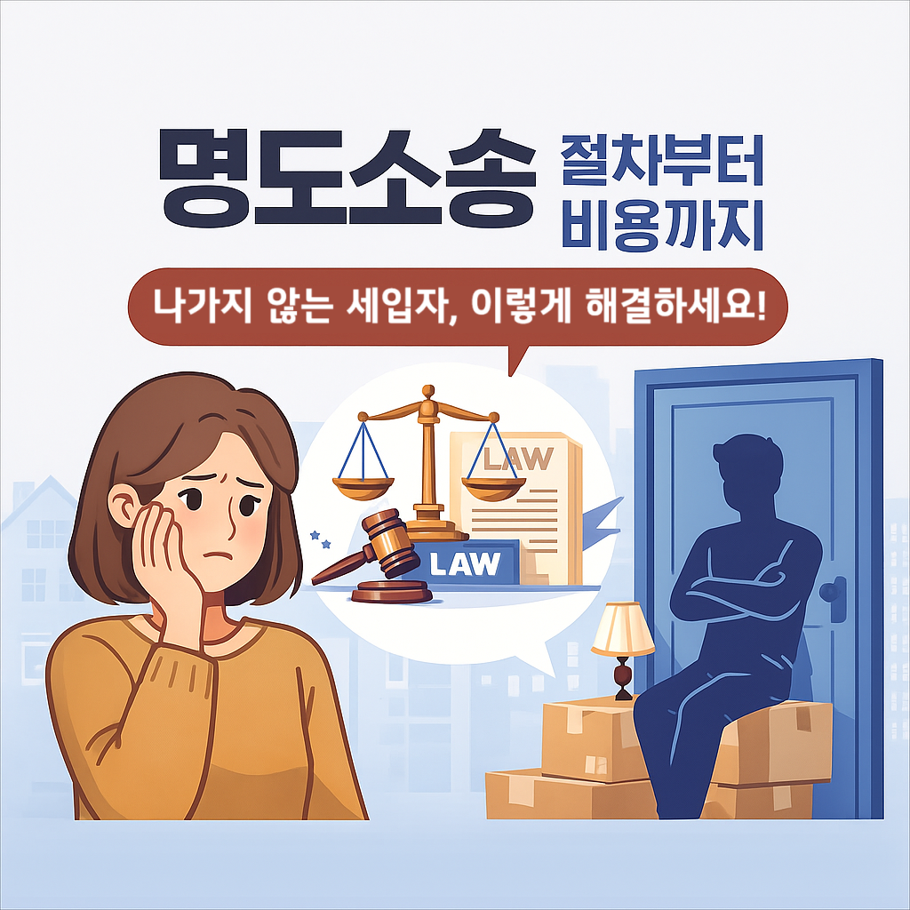 명도소송 절차 비용 건물주가 반드시 알아야 할 승소 전략 불법 점유 해결법