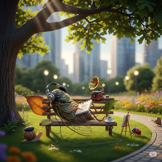 현재의-즐거움만을-즐기는-베짱이