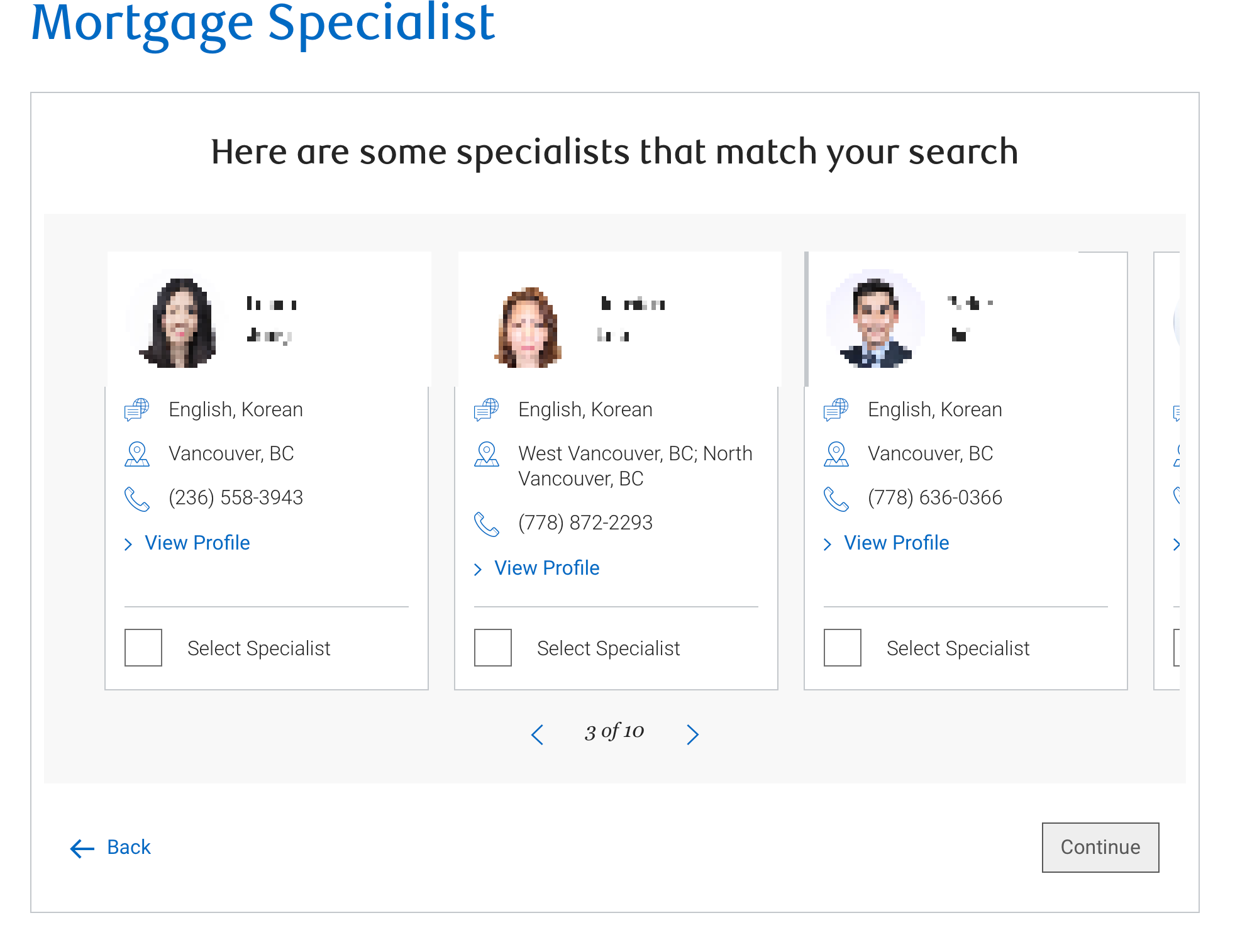 mortage specialist