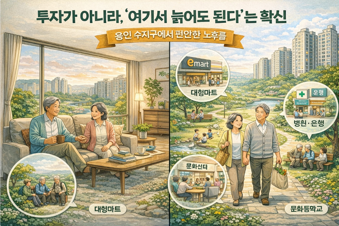 용인 수지구에서 편안한 노후를