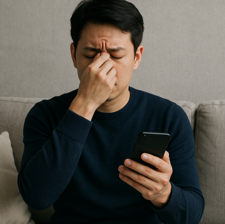 스마트폰 중독 관련이미지