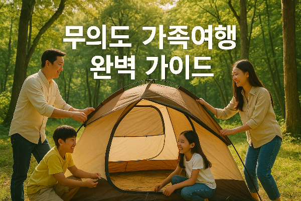 하나개해수욕장 – 인천 무의도 가족여행 완벽 가이드