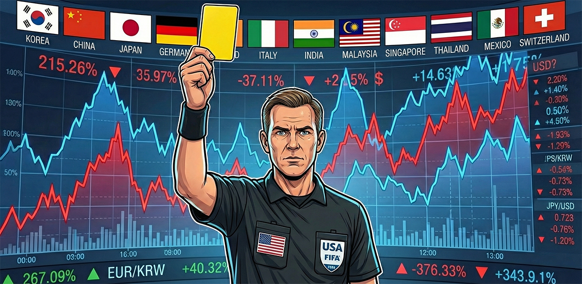 환율 관찰대상국 재지정