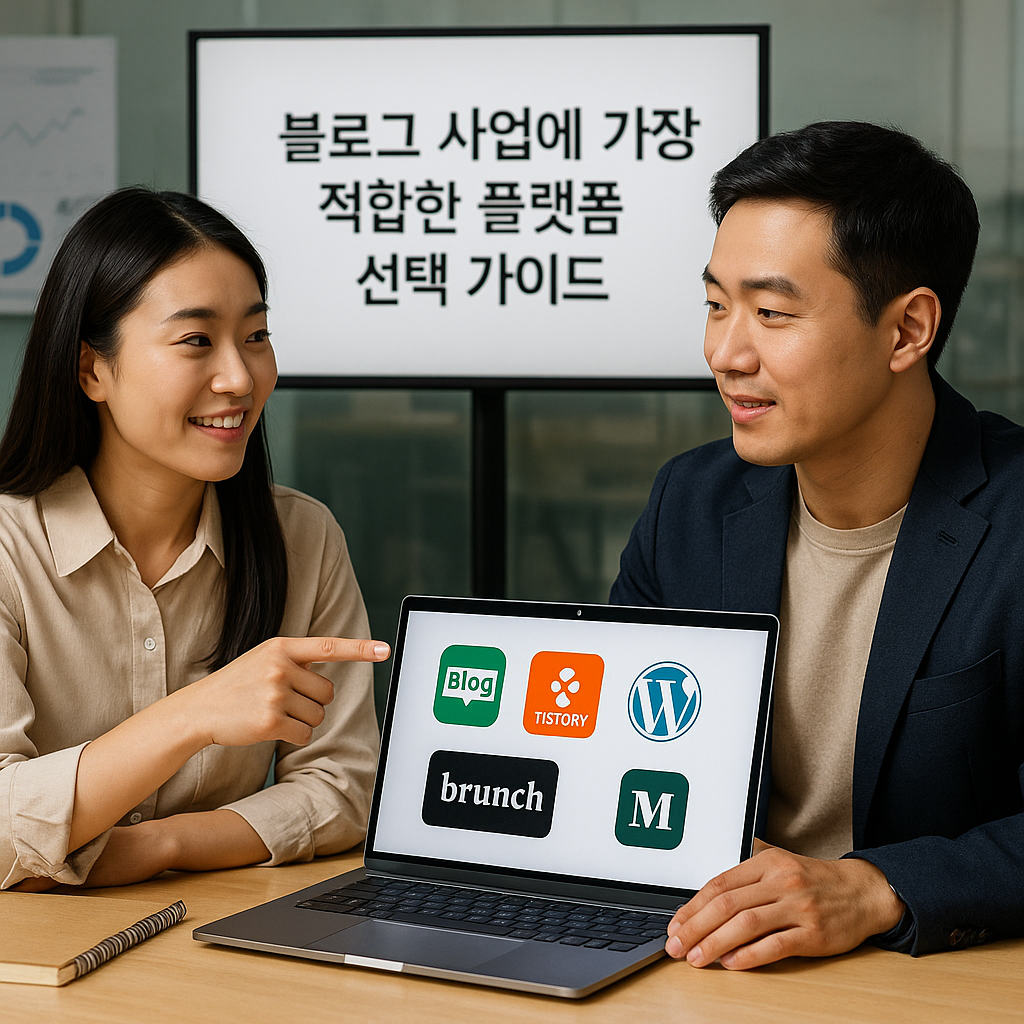 블로그 사업에 가장 적합한 플랫폼 선택 가이드