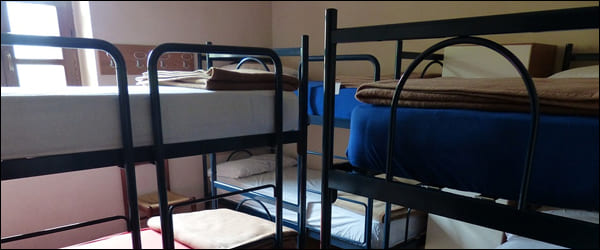 게스트 하우스 침대