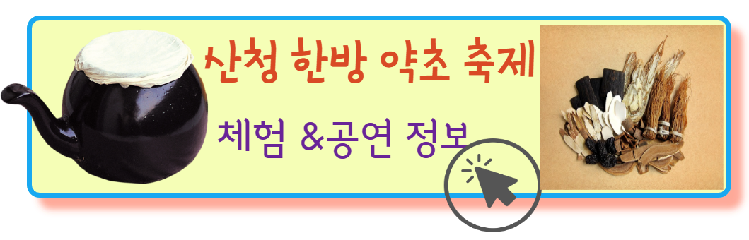 산청한방약초축제 공연정보