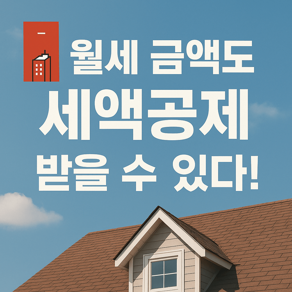 월세 세액 공제