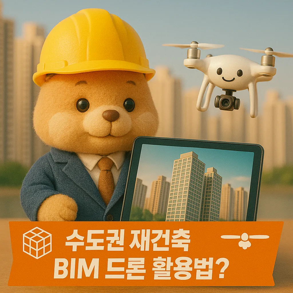 수도권 재건축 BIM 드론 활용법? 2025년 최신 기술 총정리!
