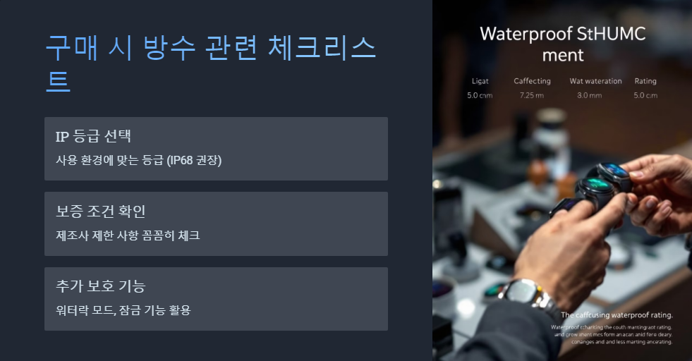 방수고장