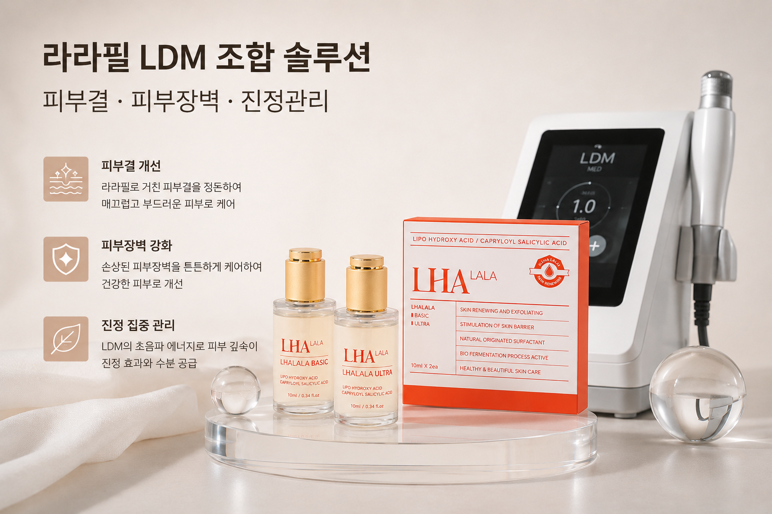 라라필 피부 관리 솔루션