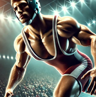 레슬링 선수 목 디스크 관련 사진