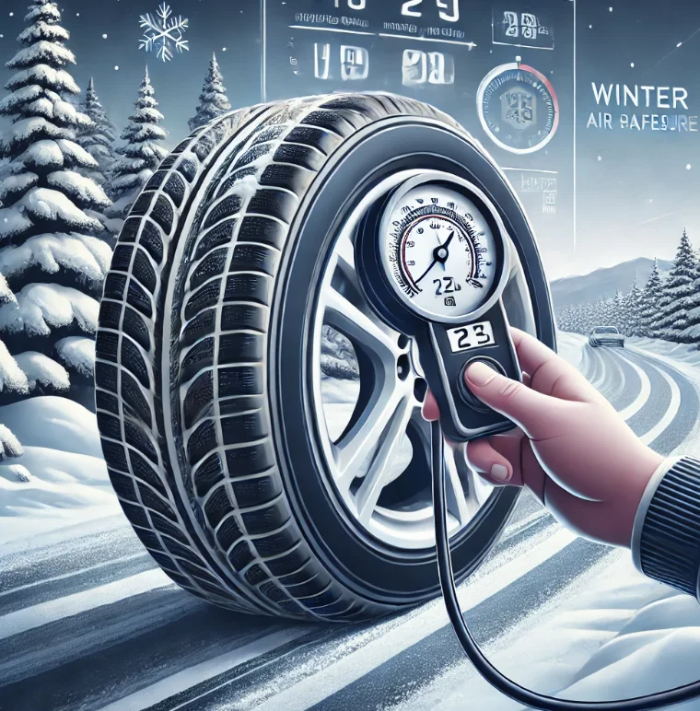 겨울철 타이어 공기압 관리 팁