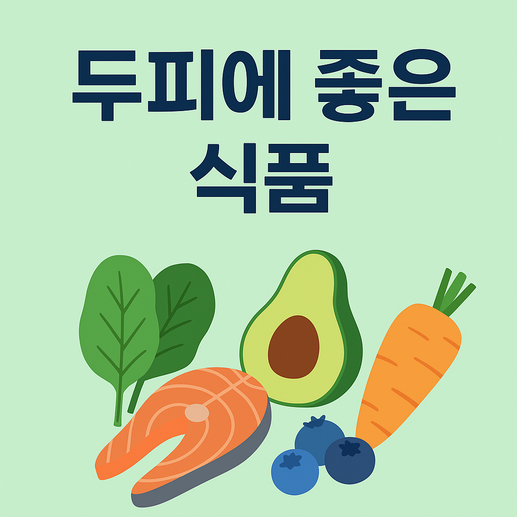 탈모에 좋은 식품추천 이미지