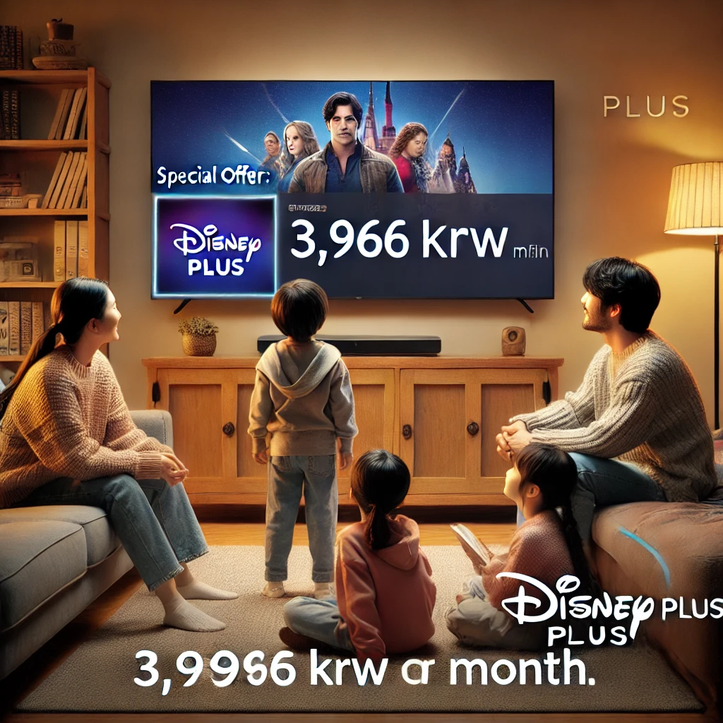 디즈니 플러스 가격 할인