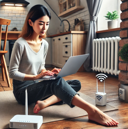 와이파이가 자주 끊길때