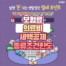 연말정산 보험료 공제 자세히 알아보기