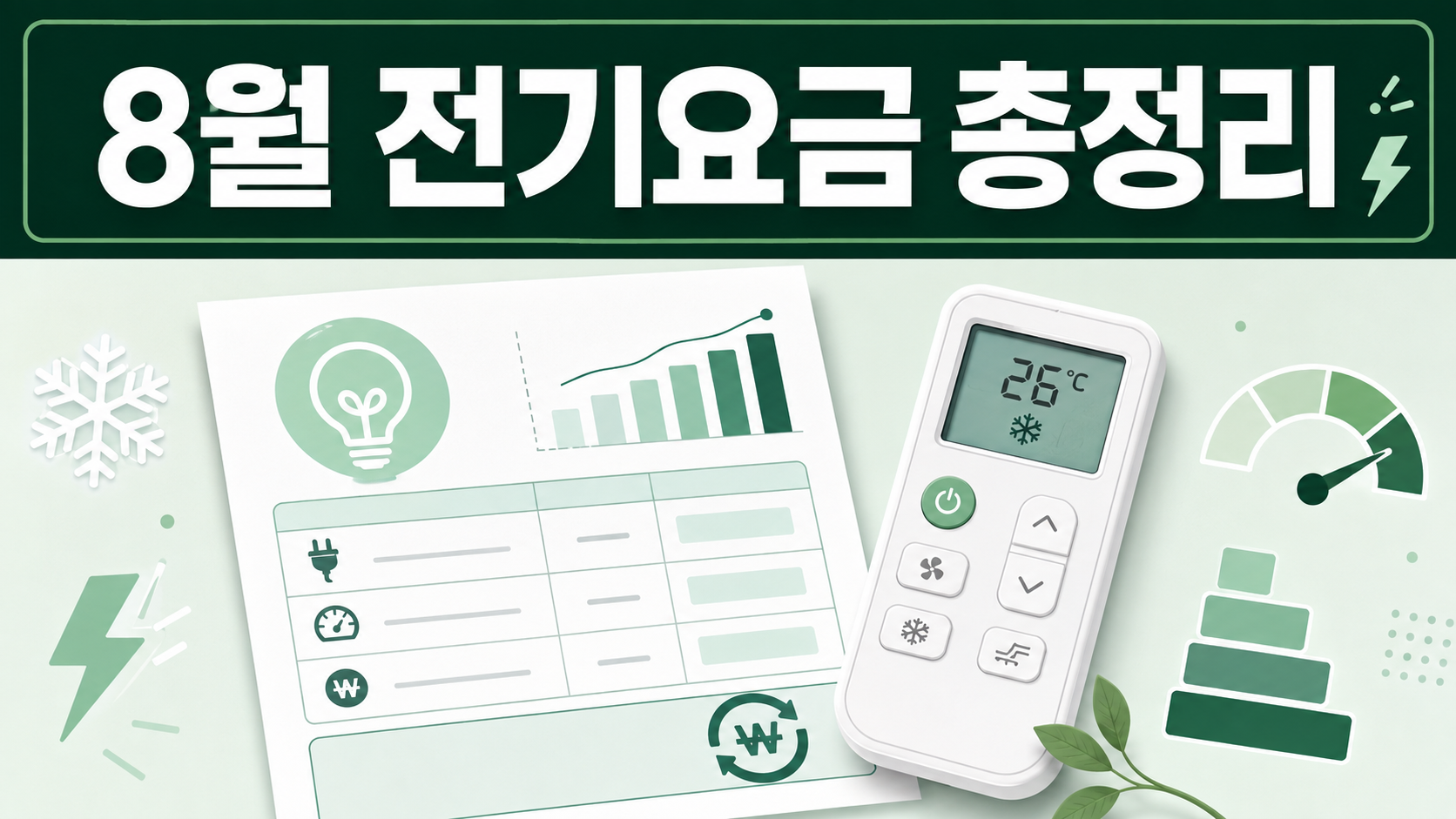 8월 전기요금 폭탄 왜 나왔을까? 누진제 구간&middot;요금 계산&middot;환급받는 방법 총정리