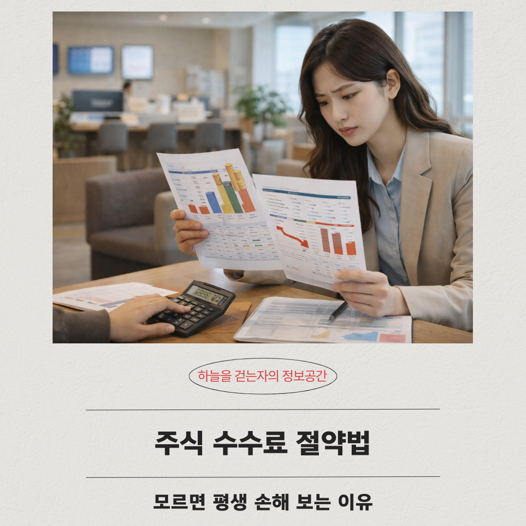 주식 수수료 절약법｜평생 수익 차이 나는 구조