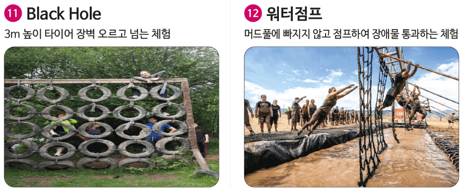 강철머드챌린지 11코스, 12코스