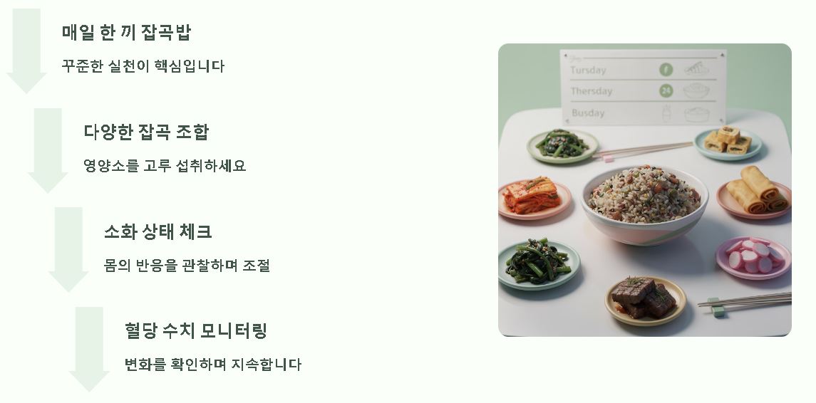 당뇨에 좋은 잡곡 종류