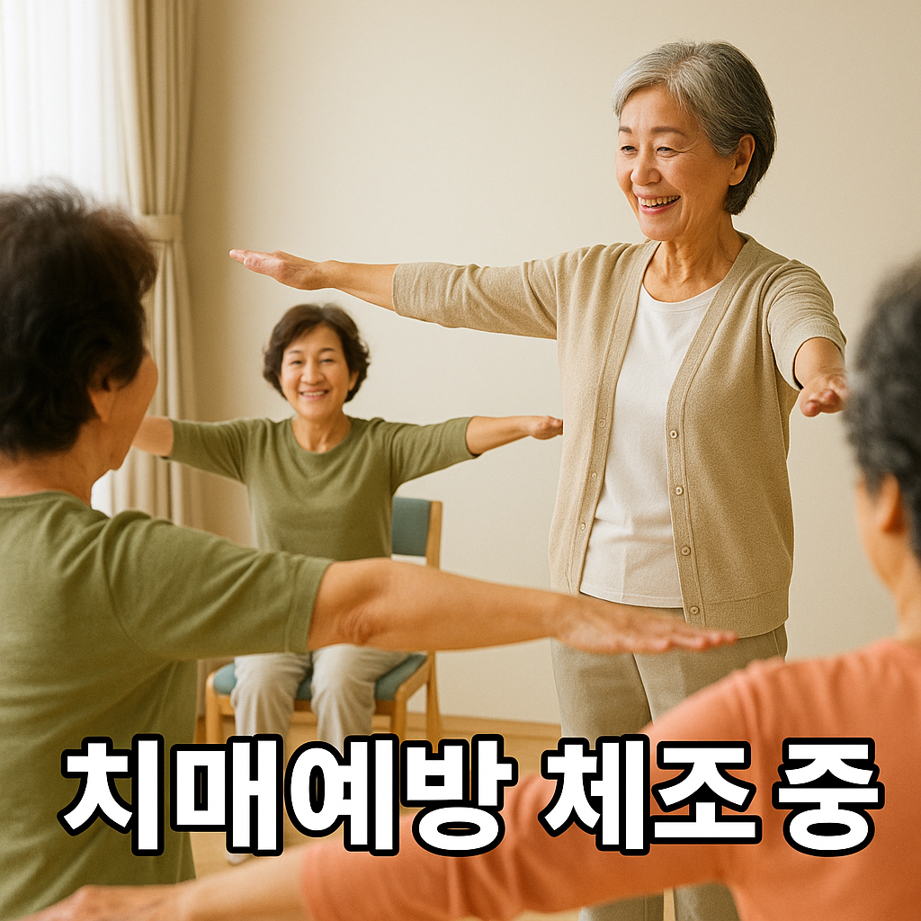  실버 운동 코디네이터