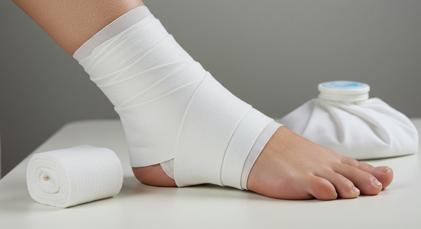 얼음찜질&amp;#44; RICE요법