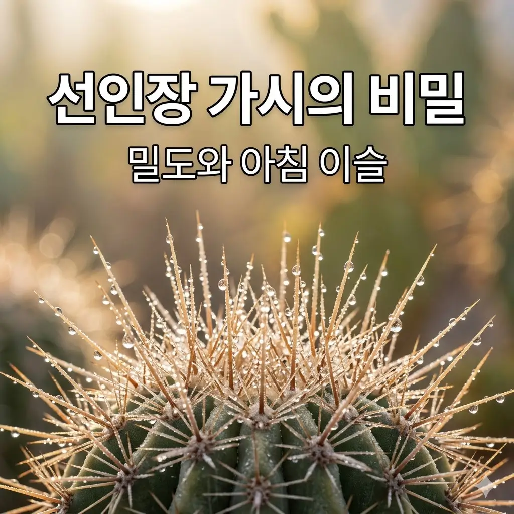 가시는 수분 보존에도 도움이 될까요