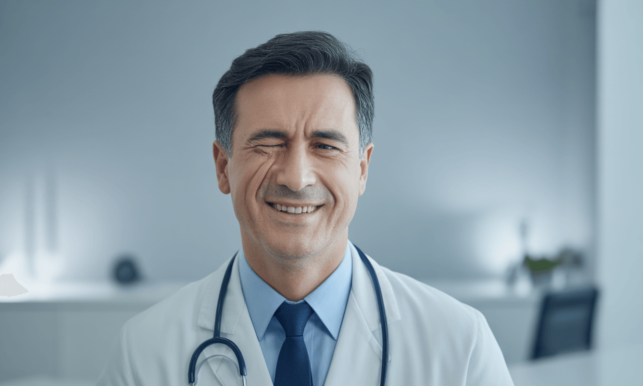 구안와사-초기증상-체크리스트-얼굴-한쪽이-찌그러진-모습