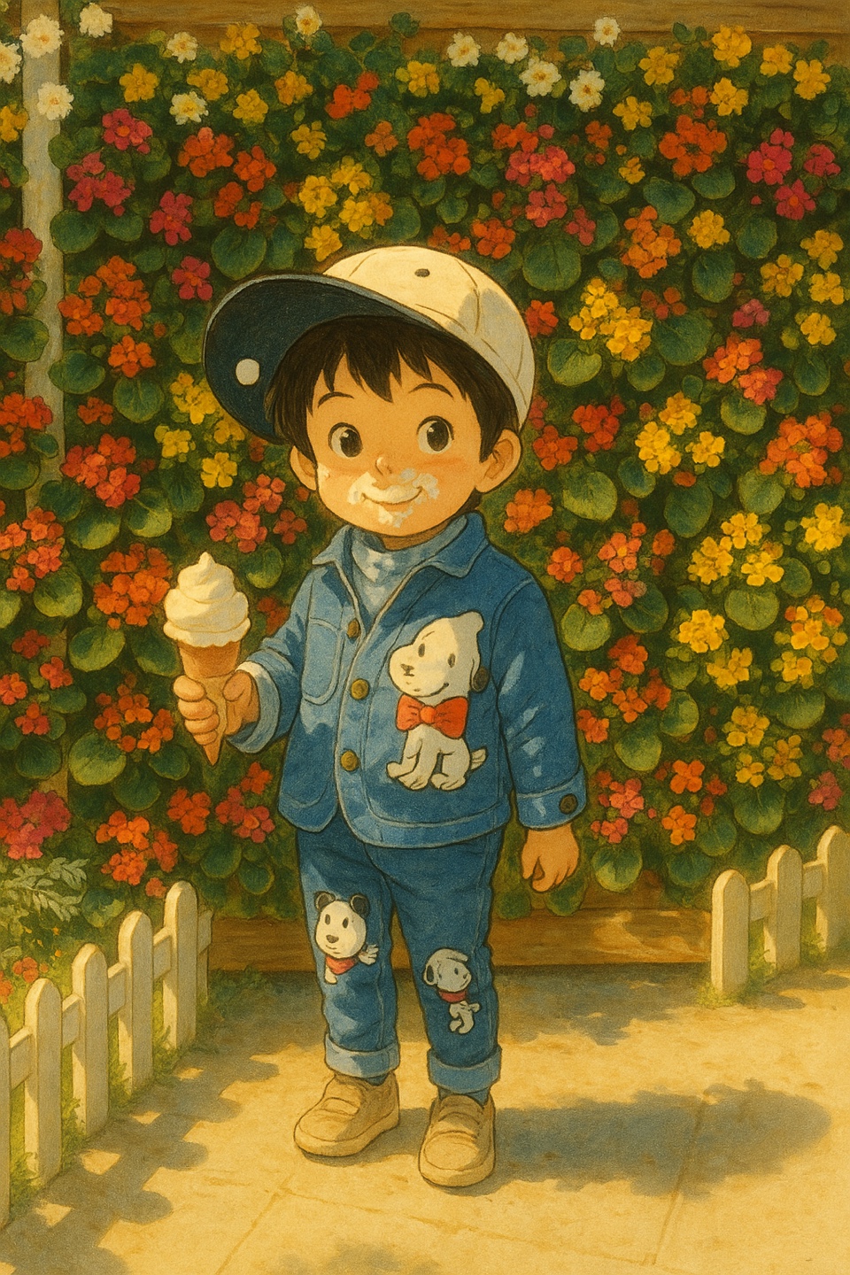 지브리 저작권을 피한 AI 그림 프롬프트 예시 이미지