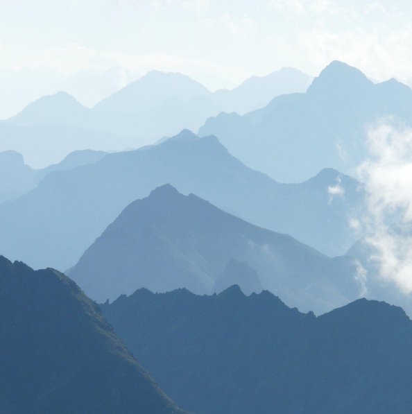 운장산의 자연경관 사진
