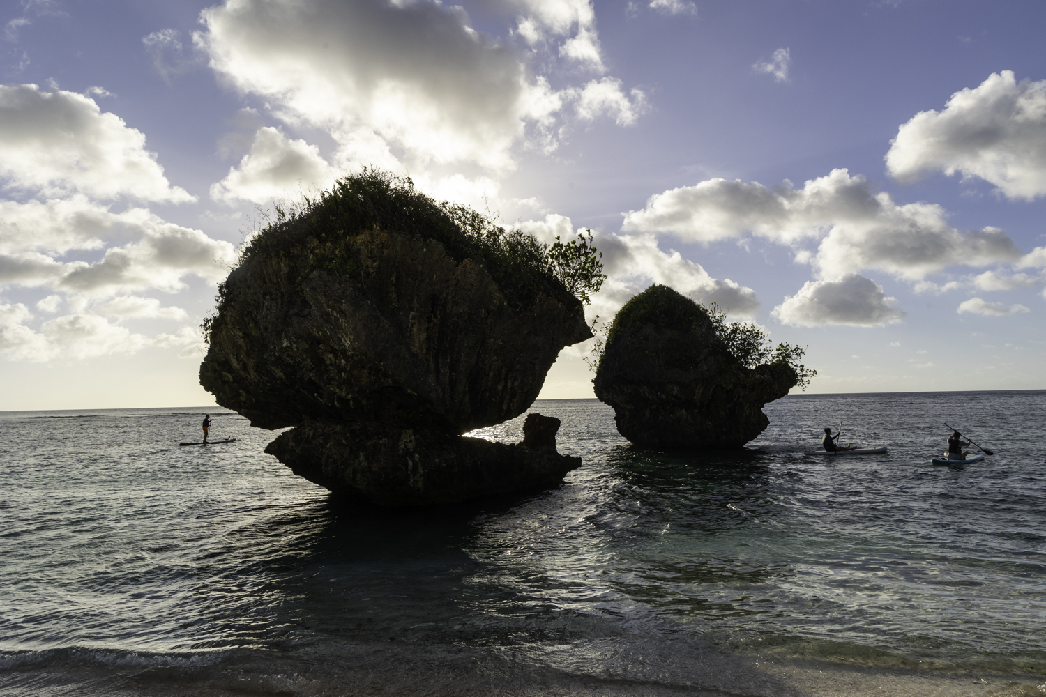 괌 탕기슨 비치 버섯바위