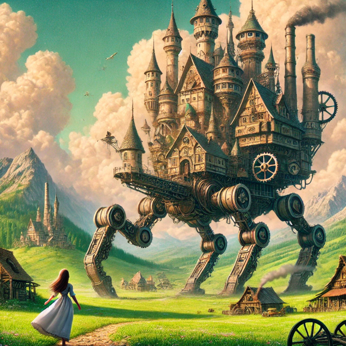 하울의 움직이는 성 이미지