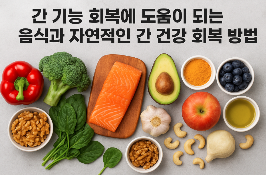 간 기능 회복 관련 사진