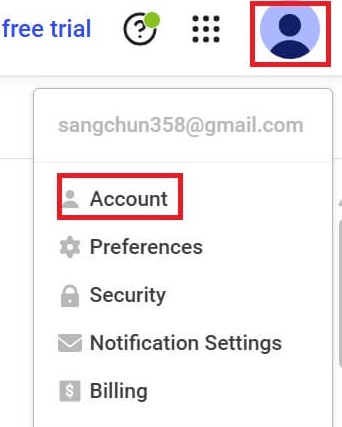 버퍼(Buffer) 사이트 채널 추가방법-Account 확인