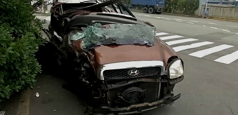 부산 싼타페 급발진