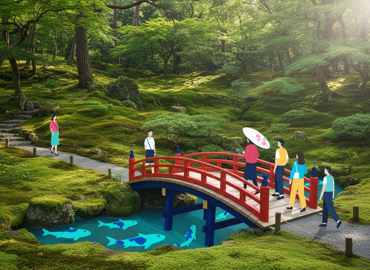 2026 교토 이끼정원 사이호지 예약 위치