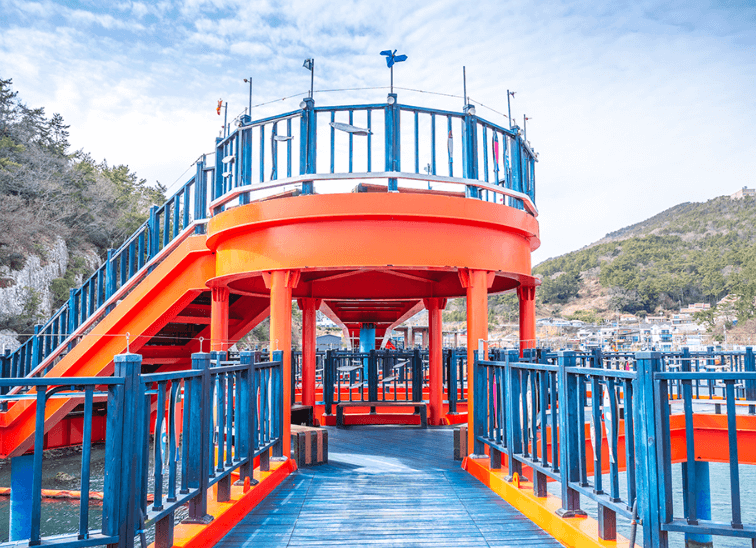 미조항해안산책로