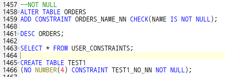 NOT NULL
