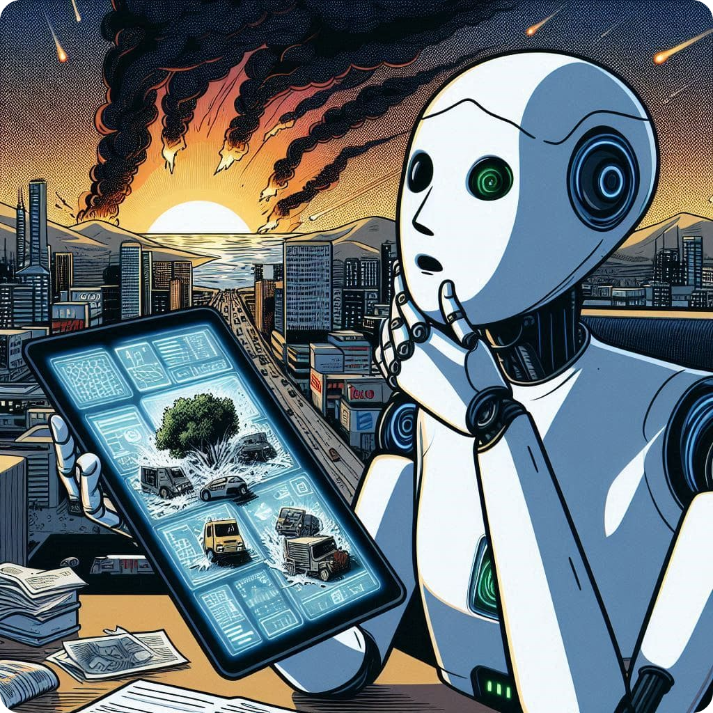 Future disaster response AI