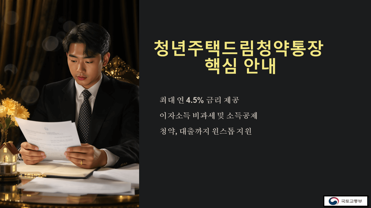 청년주택드림청약통장