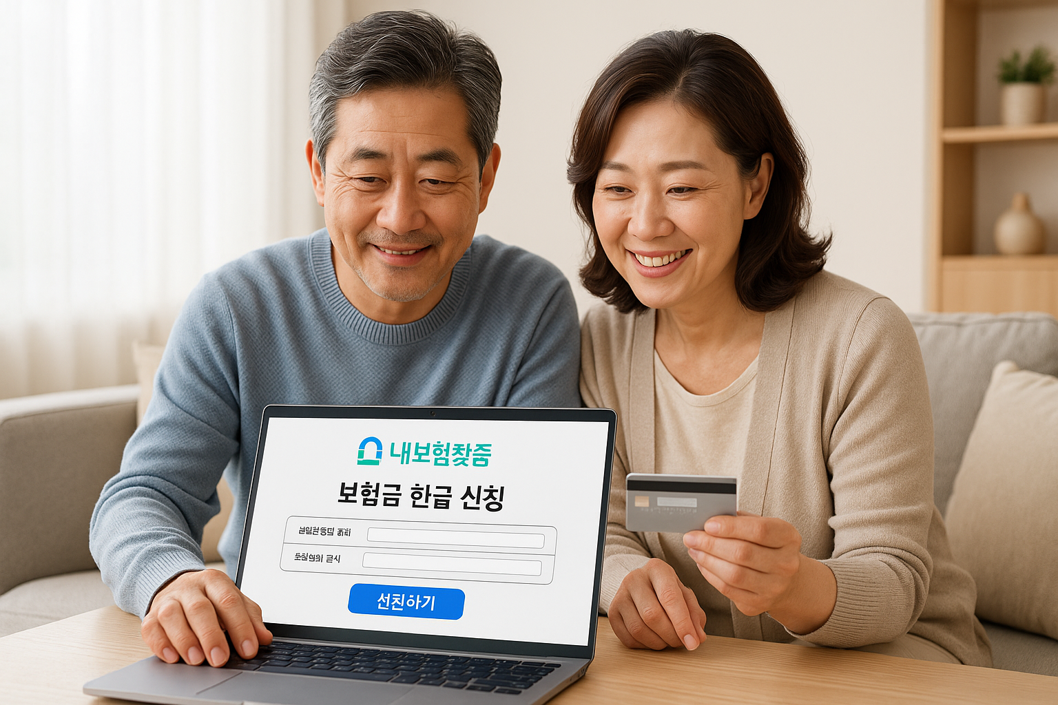 보험금 환급 신청