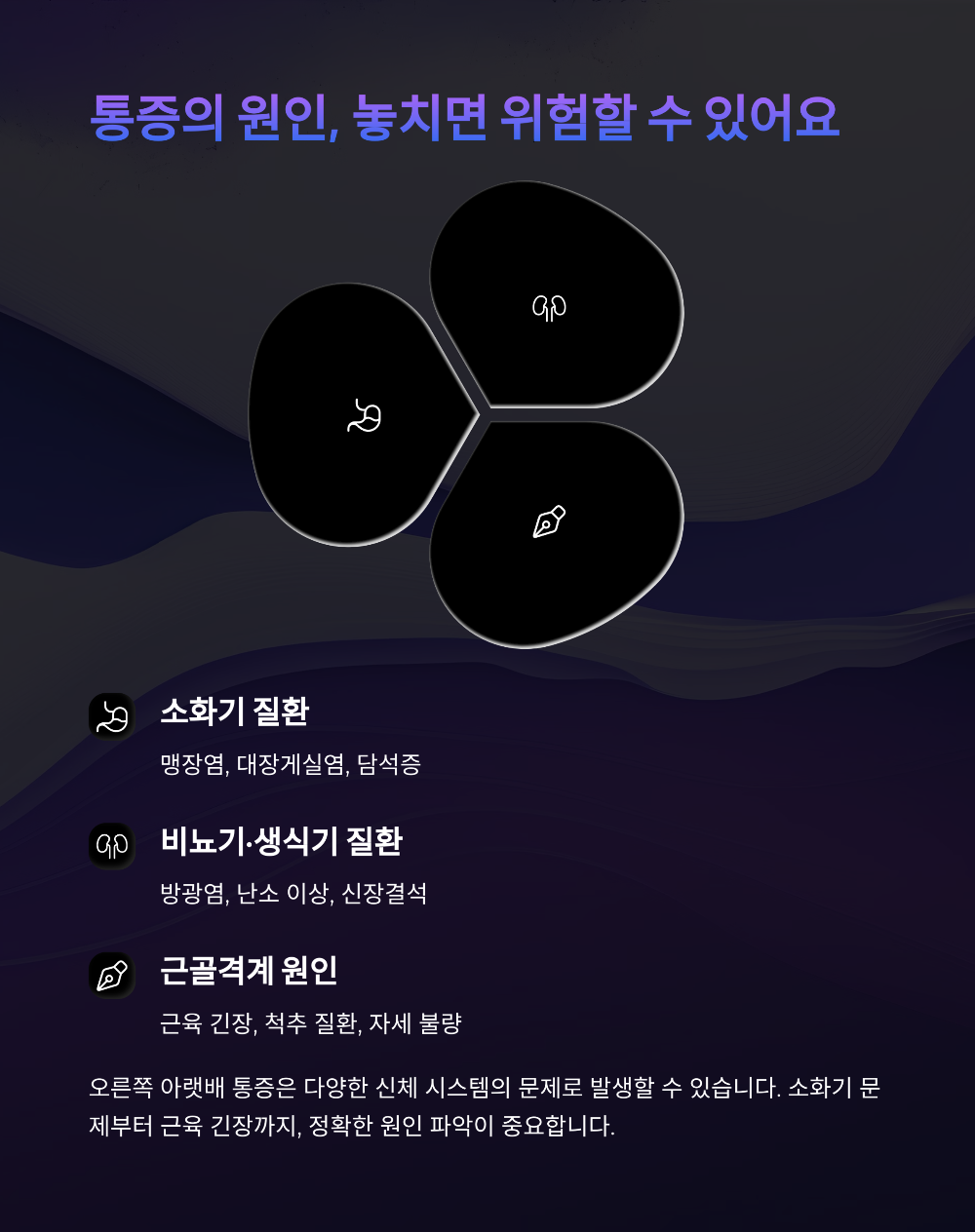 오른쪽 아랫배 통증2