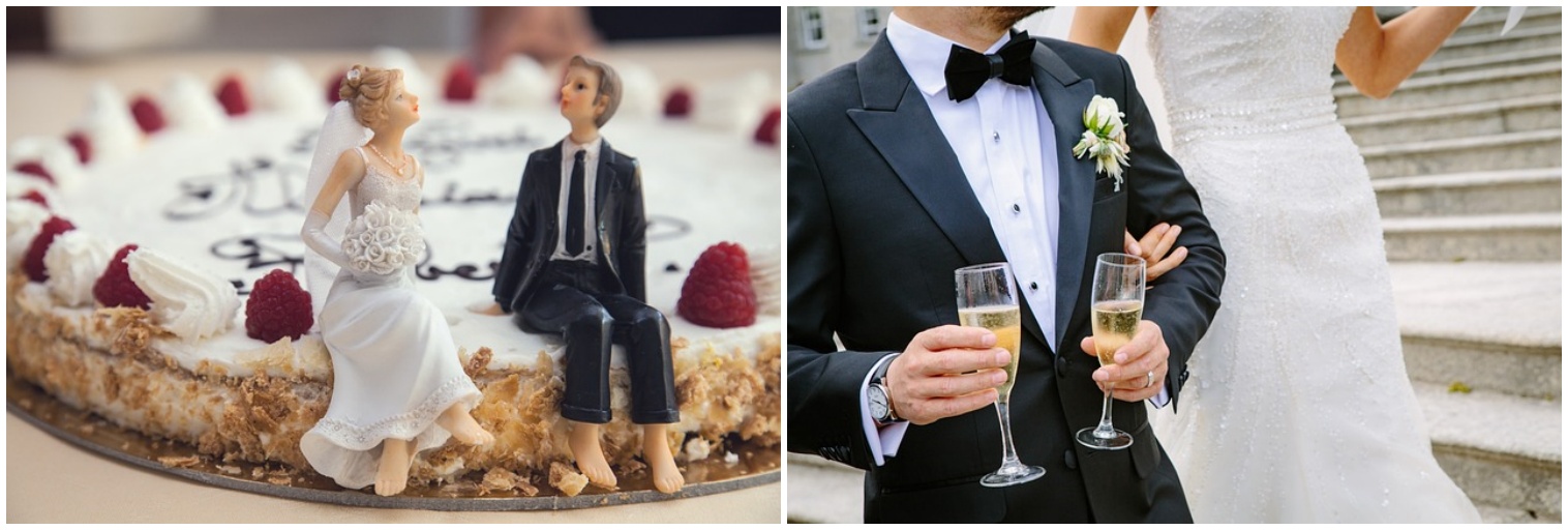 결혼식 사진입니다.