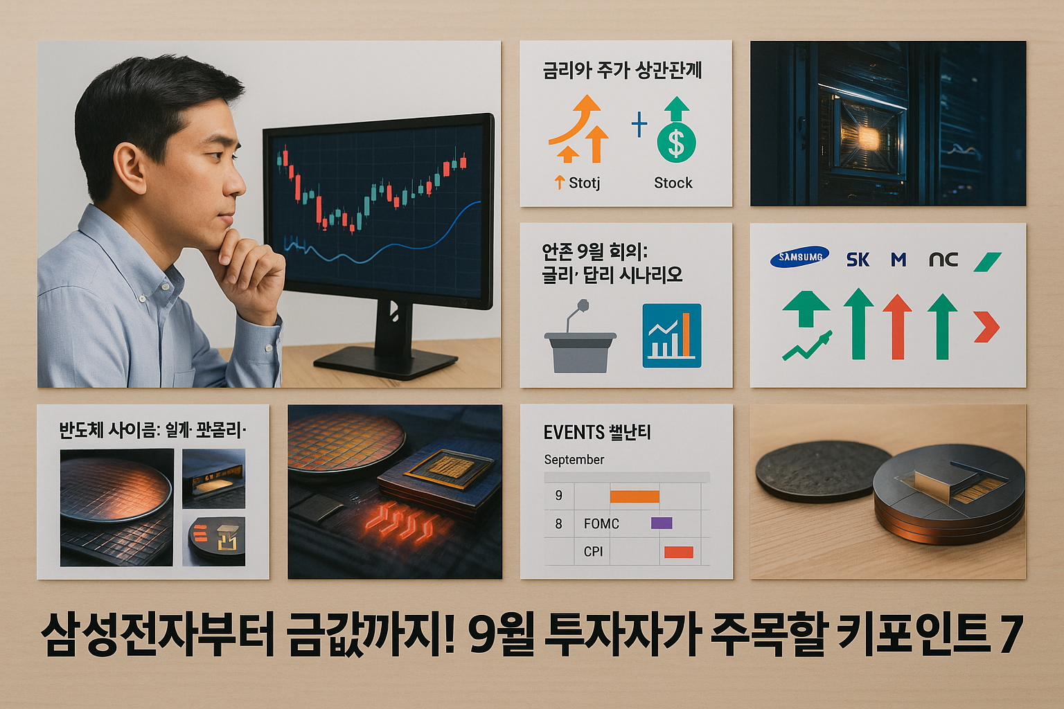 삼성전자부터 금값까지! 9월 투자자가 주목할 키포인트 7가지 관련이미지