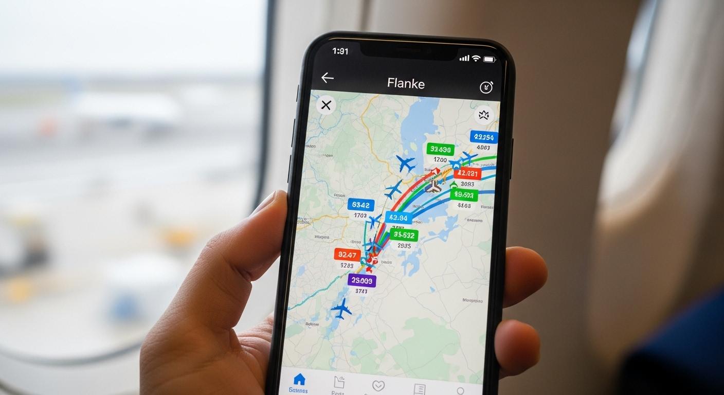 실시간 비행기 위치추적