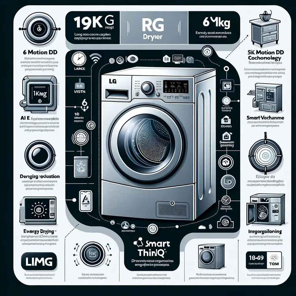 오늘은 가정에서의 건조 문제를 해결해 줄 LG 트롬 건조기 RH19VTLN에 대해 알아보겠습니다. 이 건조기가 어떻게 여러분의 생활을 편리하게 만들어줄 수 있는지 살펴볼까요~ 지금부터 이 건조기를 하나하나 알아볼께요~