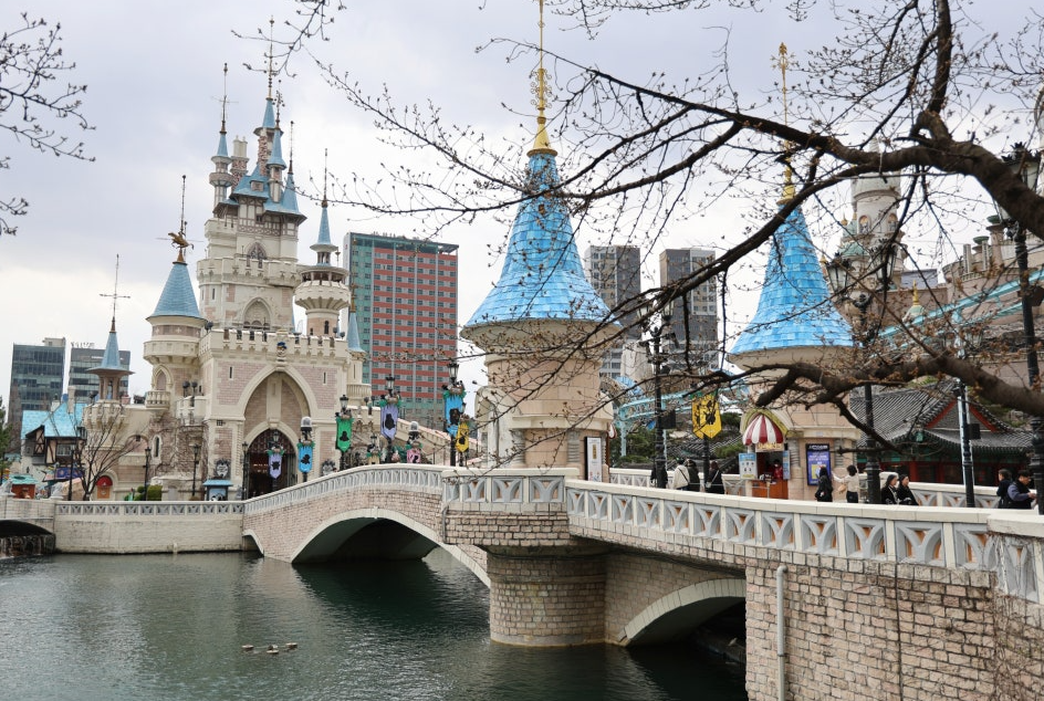 석촌호수 벚꽃 개화상황4