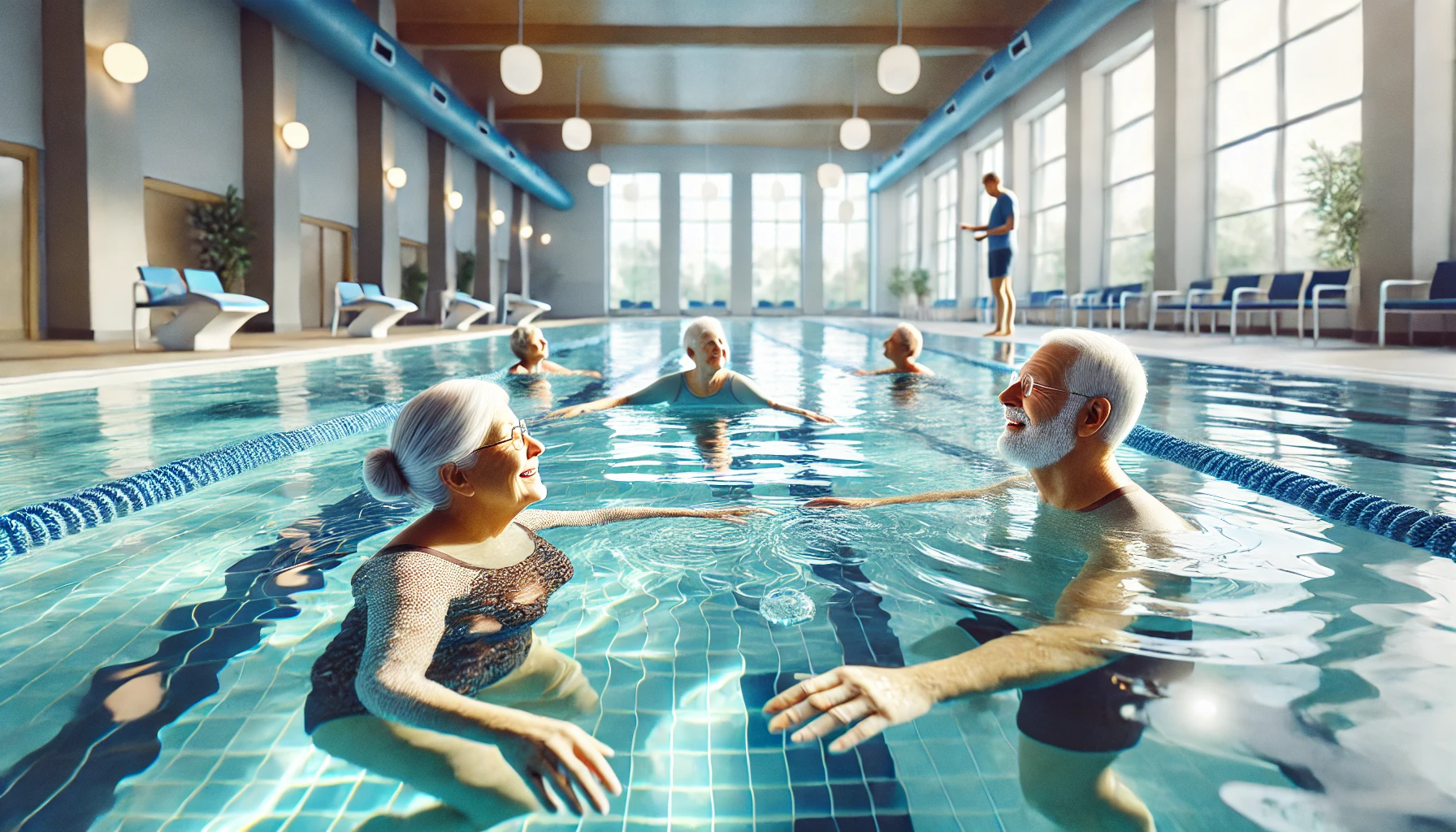 노인을 위한 효과적인 수영 운동 - 관절 건강과 체력 강화