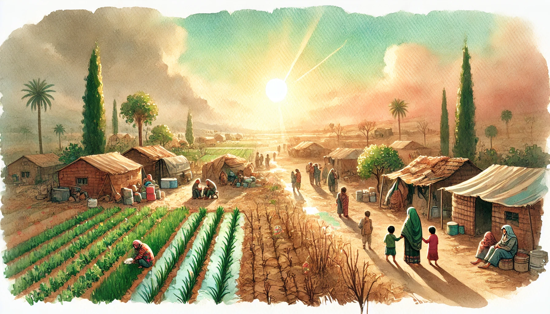 옛날, 웃음을 잃어버린 조용한 마을에 정체를 알 수 없는 낯선 남자가 찾아온다.